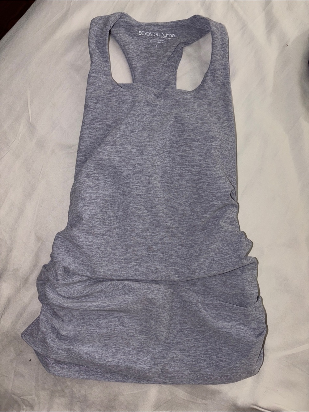 Beyond Yoga Wild Wisteria Glacier Maternity Tank